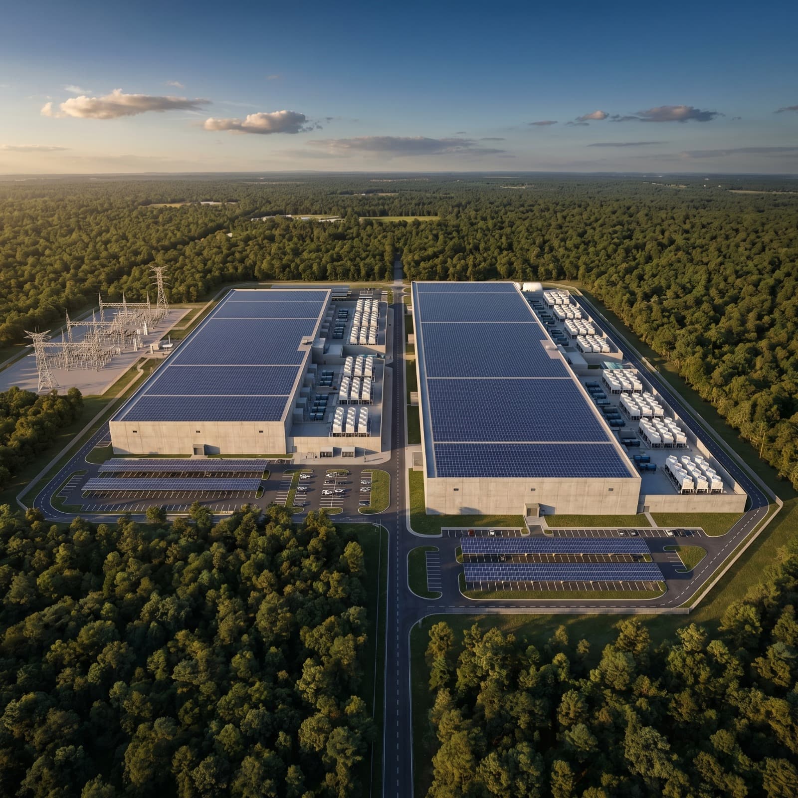 Louisiana flagship data center campus